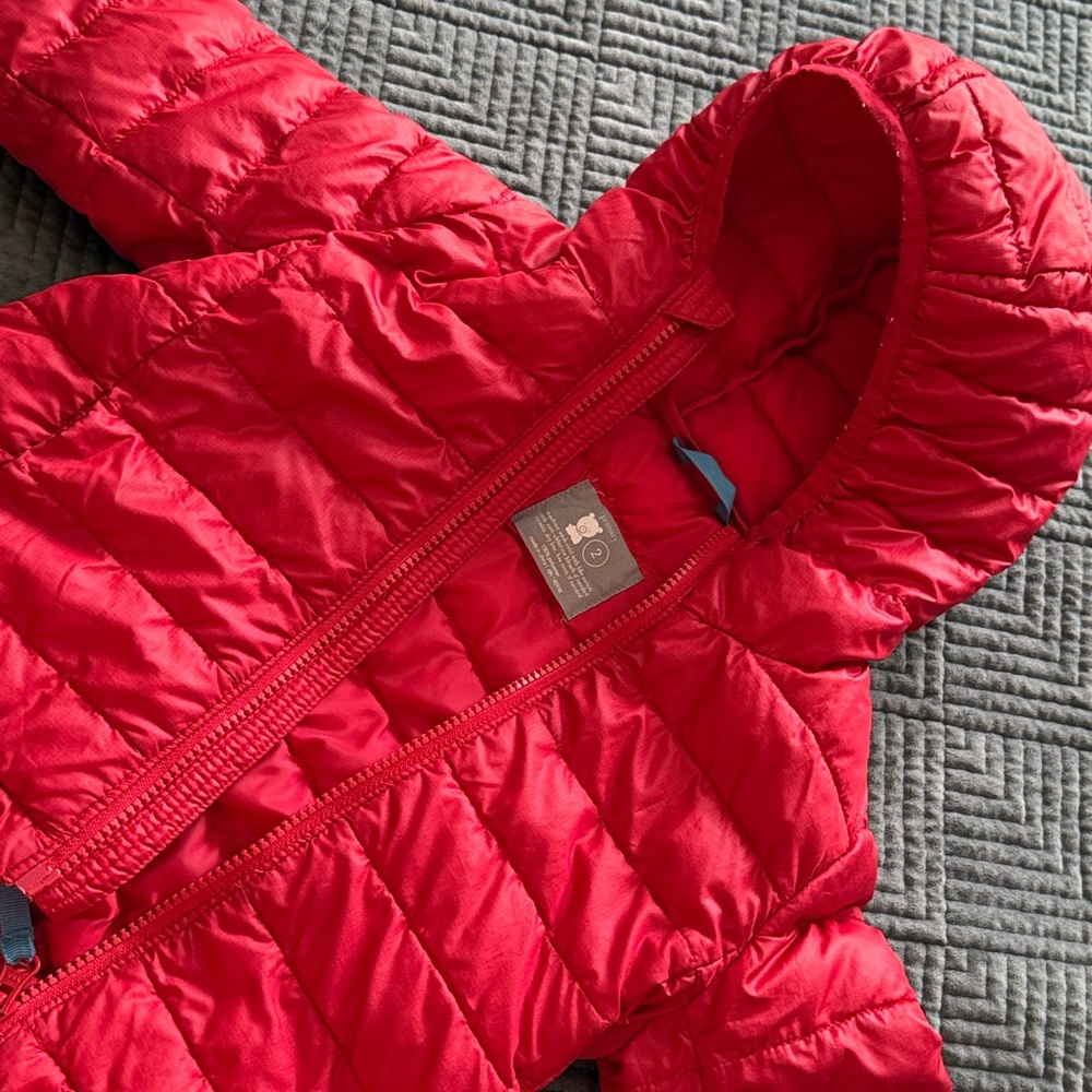 Primary Red Puffer Jacket